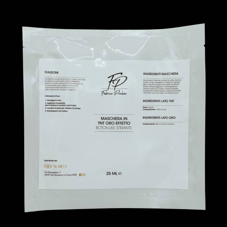 Maschera TNT Oro Effetto Botox Like